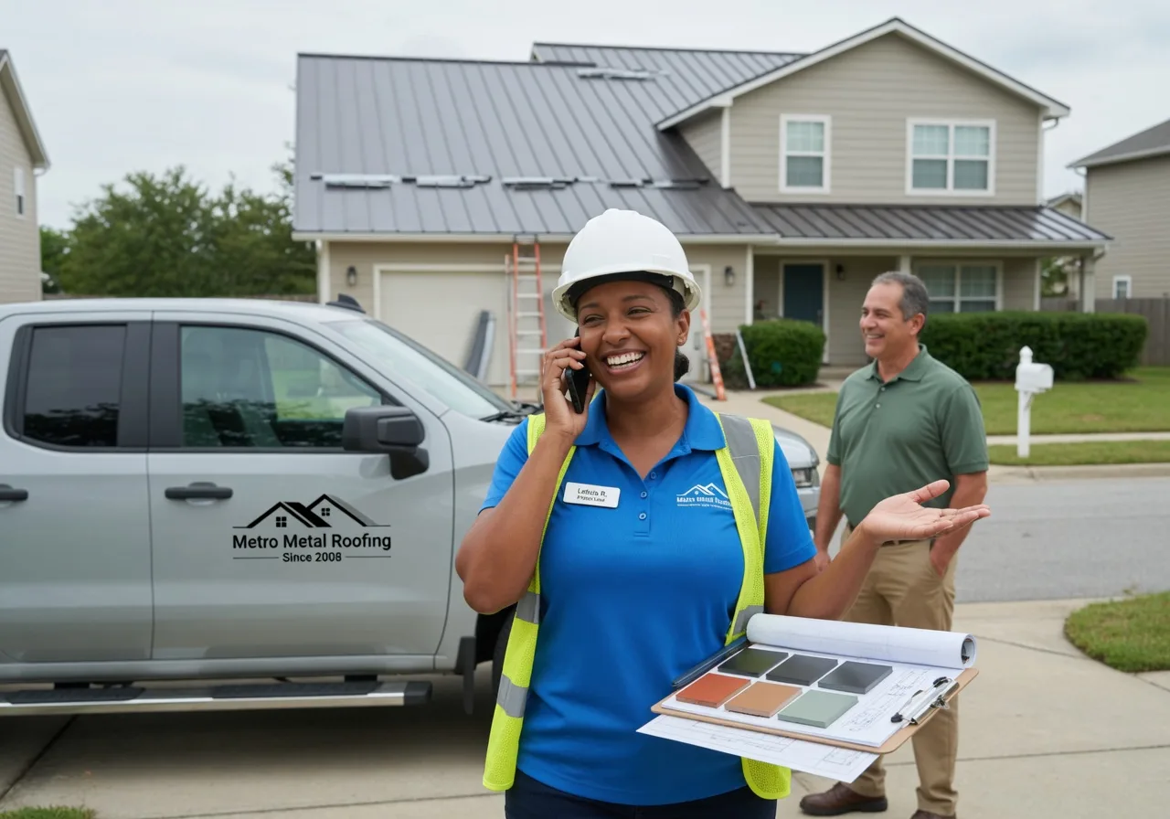 Storm Damage Metal Roof Repair in South Branch, MI